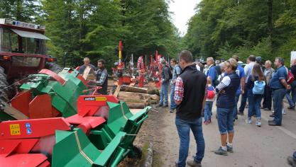 Reallifedemonstraties van bosbouwmachines maken van Demo Forest een unieke gebeurtenis in West-Europa. Ontdek het in Bertrix!