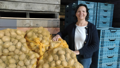 PCA-coördinator Ilse Eeckhout zag de aardappelteelt van dichtbij evolueren,  en ziet de uitdagingen van de sector duidelijk voor zich.