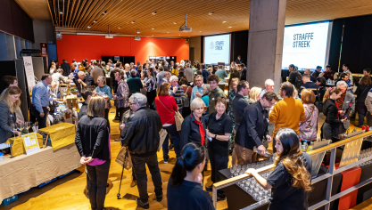 Op 30 november kwamen steekproducenten samen in het Provinciehuis voor een netwerkmoment.
