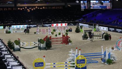 Sfeerfoto van de laatste editie in 2019. Het is dus meer dan ooit uitkijken naar de 40 e  editie van Jumping Mechelen,  de Memorial Eric Wauters.