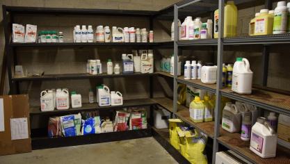 Het hoofdgedeelte van gewasbescherming zit vooral nog in de chemische  gewasbescherming.
