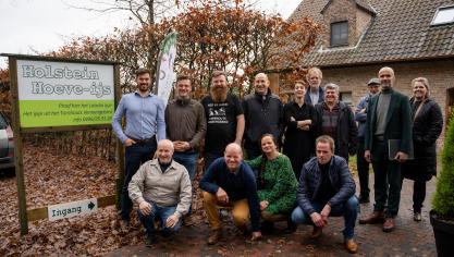 Verschillende getroffen boeren kwamen hun verhaal vertellen op de persconferente over de nieuwe actie ‘Red je Boer’.