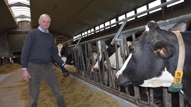 Melkveehouder Jos Dobbels besteedt heel veel aandacht aan het voederrantsoen, zowel qua samenstelling als in het mengen.
