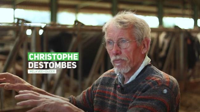 Melkveehouder Christophe Destombes, uit de Franse gemeente Quesnoy kiest voor samenwerkingsverbanden met landbouwers uit de streek.