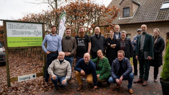 Verschillende getroffen boeren kwamen hun verhaal vertellen op de persconferente over de nieuwe actie ‘Red je Boer’.