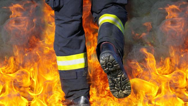 De brandweer kon de brand snel bestrijden.