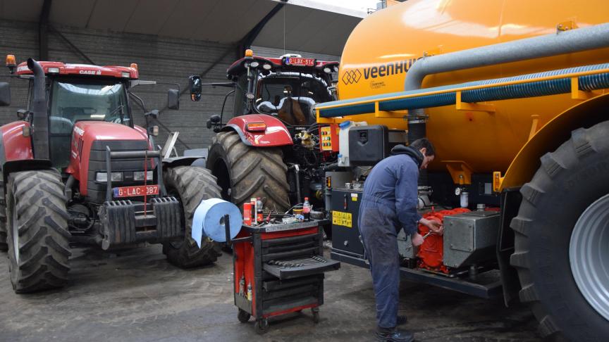 Ook bij de drijfmesttank dragen de nodige onderhoudszorgen bij tot het goed functioneren ervan tijdens het seizoen.