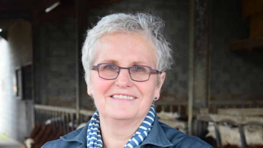 “Gewoon zijn wie ge zijt, en durven zeggen hoe ’t zit”, vat Lut Bellegeer haar strategie samen.