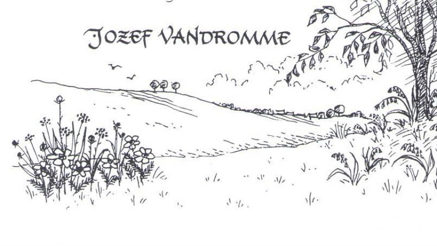 Plattelandsdichter Jozef Vandromme uit Geluwe schreef voor elke maand van het jaar een echt buitengedicht. De tekeningen zijn van de hand van Frans Lasure.