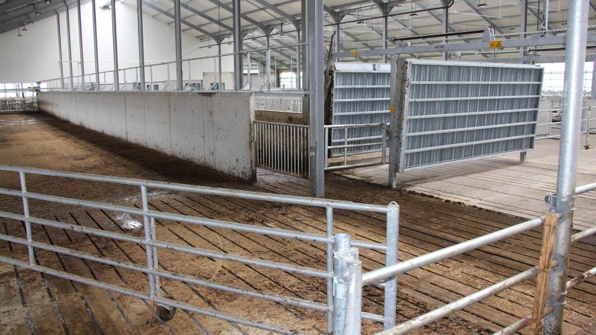 De centrale gang is opgesplitst in twee delen; aanloop- en terugvoergang met 2 x driedelige brugdelen.