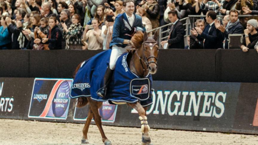 De Franse combinatie Simon Delestre/Hermès Ryan des Hayettes won de wereldbekerkwalificatie in Lyon, voor eigen publiek.