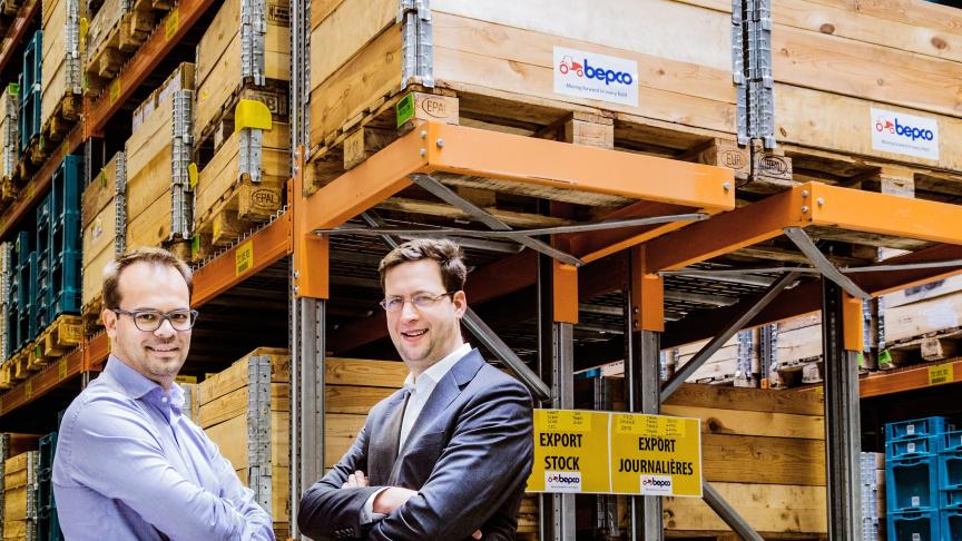 Simon Witdouck (l) en Amaury Salaun respectievelijk COO en CEO van Bepco.
