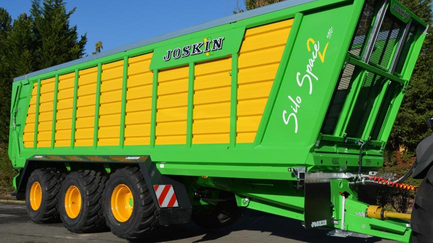 Joskin ontwikkelde zijn silagewagens verder.