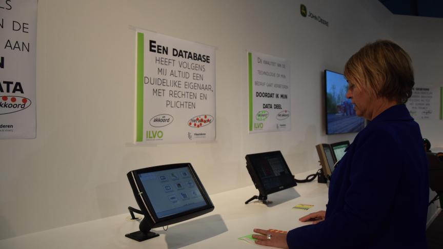 Bij het thema-eiland Smartfarming