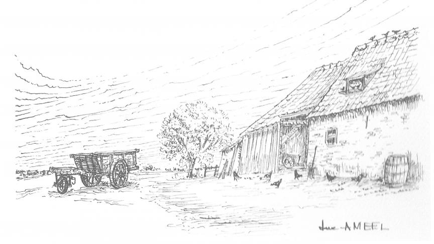 Plattelandsdichter Jozef Vandromme uit Geluwe deelt elke maand van het jaar 2018 een echt buitengedicht met de lezers van Landbouwleven, onder de werktitel ‘Van mensen en seizoenen’. De tekening is van de hand van Luc Ameel.