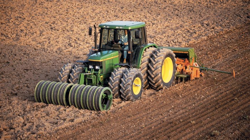 John Deere heeft een grote productiebasis in zowel de VS als Europa.