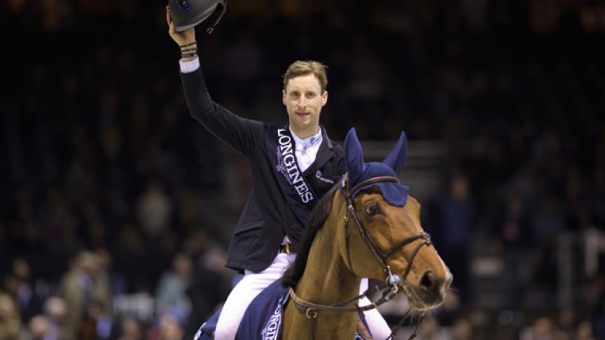 Pieter Devos en Espoir na hun zege in Bordeaux in februari.