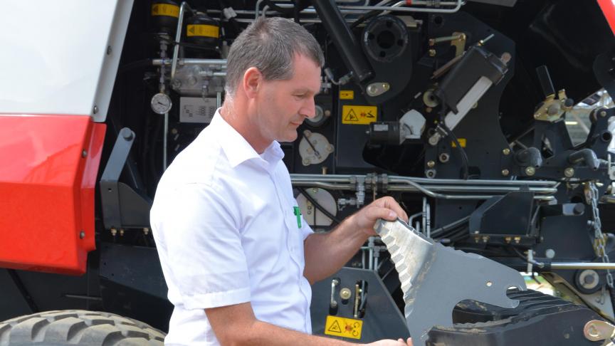 Oogstmateriaal is altijd goed vertegenwoordigd op de show. Nu met de extra aandacht voor de Graslanddemo nog meer.