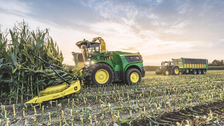 De nieuwe 9000-hakselaarserie omvat momenteel 4 modellen.