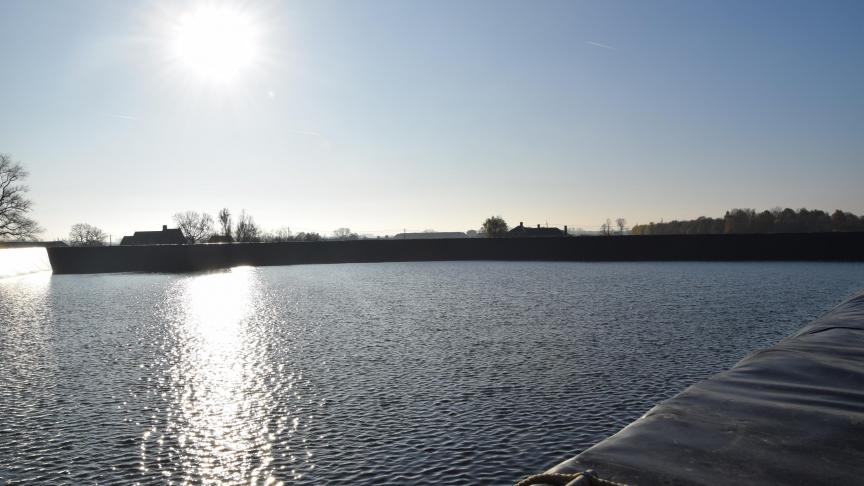 Extra bufferbekkens kunnen een oplossing bieden in tijden van droogte.