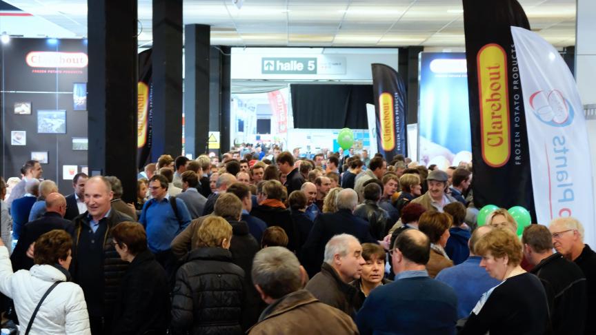 De beurs trok bijna zoveel mensen als 2 jaar geleden.