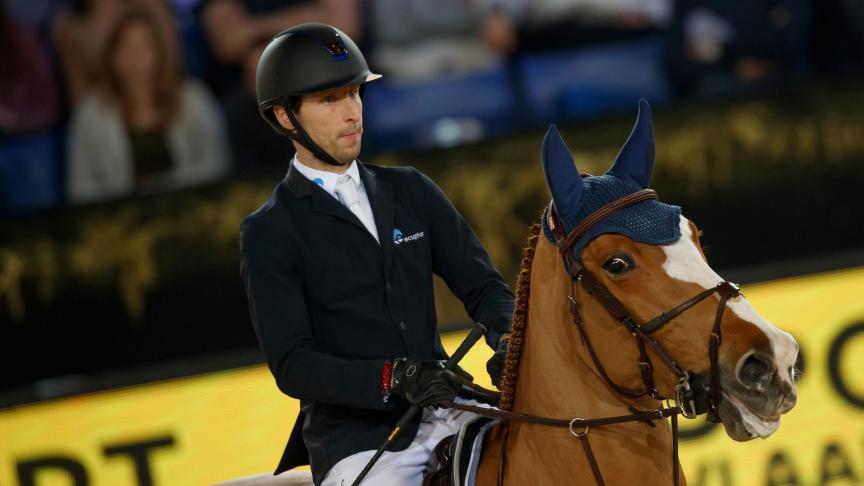 Het wordt dit jaar uitkijken wat de Belgen presteren in de wereldbeker jumping, onder andere deze Pieter Devos.