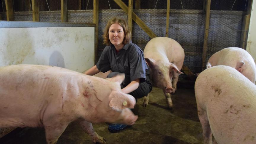 Onderzoekster Sanne Roelofs zoekt in haar vierjarige project naar biologische markers.