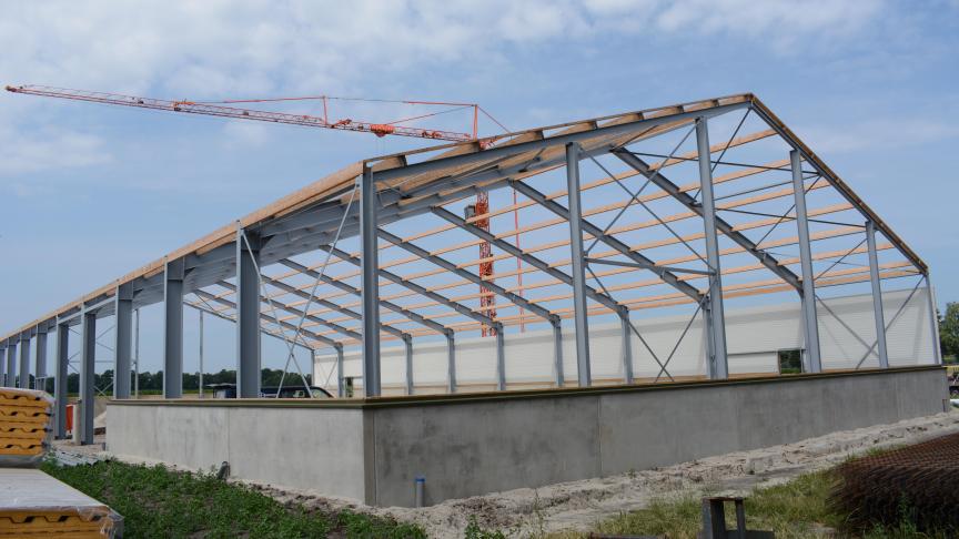 De afgelopen jaren heeft de Vlaamse overheid grondig ingegrepen in de handhaving van milieu- en stedenbouwmisdrijven. Op de foto een willekeurig bouwtraject.