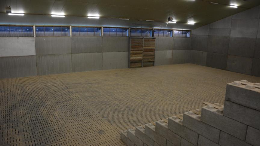 De bewaarcellen bieden een langetermijnbewaring voor een capaciteit van 15.000 ton.