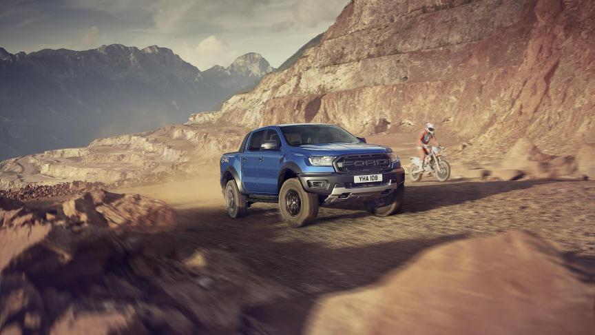 Ford Ranger Raptor: goed voor grote open ruimtes.