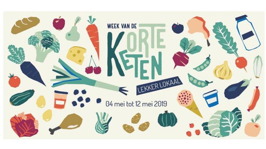 Het motto van de Week van de Korte Keten 2019 is ‘Lekker Lokaal’.