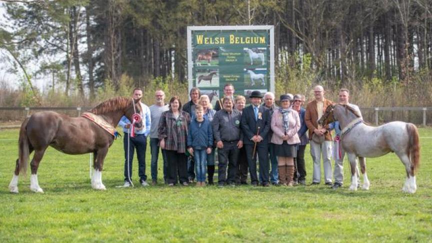 Op het einde van de dag werd het dagkampioenschap beslist met een Nederlands-Belgische opstelling.  Vivian Hesen