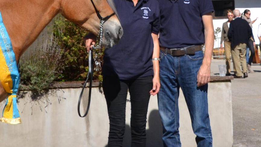 Maureen Snoeck en Per Sjohold zijn gedreven haflingerliefhebbers en fokkers.