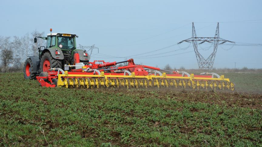 Door Isobus op te nemen, maakt de Terradisc een grote technologische sprong voorwaarts.
