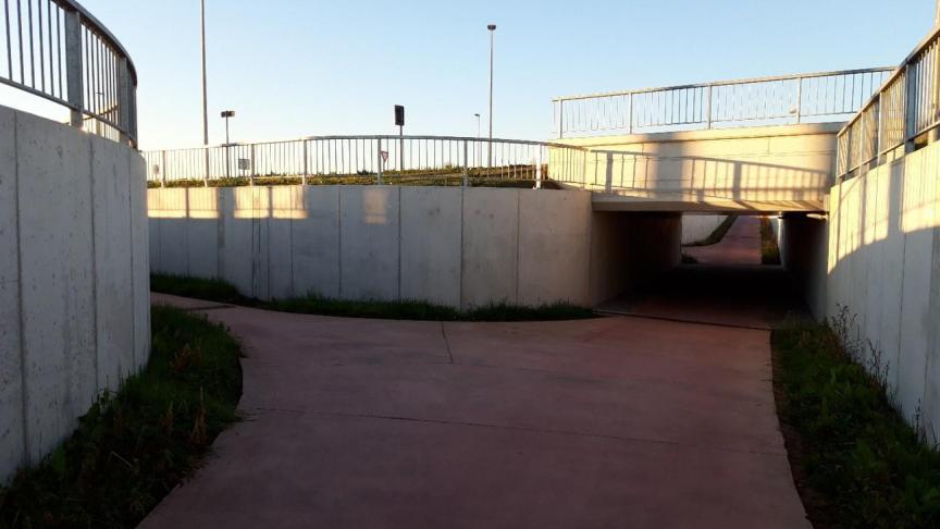 Via de nieuwe fietstunnel kunnen de fietsers dan weer een verbinding maken met de fiets-o-strade richting Mechelen en Antwerpen.