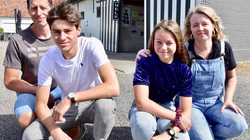 De twee kinderen, Milan (17) en Sentyne (14), hebben geen interesse om het bedrijf over te nemen.