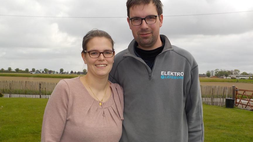 Op zoek naar meer rendement hebben Matthias Lefebvre en Leen Vynckier hun koers verlegd richting schapenmelk.