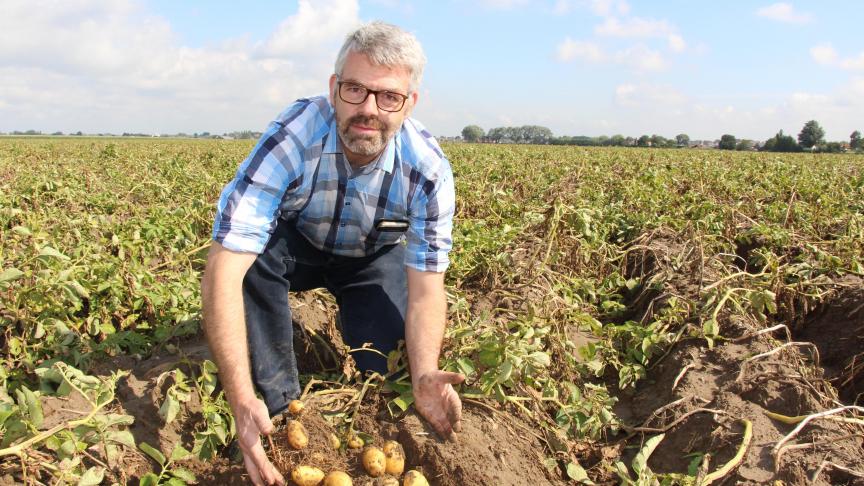Dingeman Burgers: “Ik steek het geld voor een weersverzekering liever in de bodem, maar wellicht heroverweeg ik mijn keuze de komende jaren.”