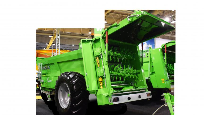 Joskin voerde diverse vernieuwingen door aan zijn Tornado 3 strooier.