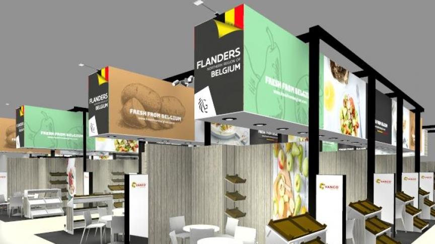 Bezoekers worden voortaan verwelkomd in een gezellige stand, opgebouwd uit warm hout, strak zwart staal en kleurrijke sfeerbeelden.