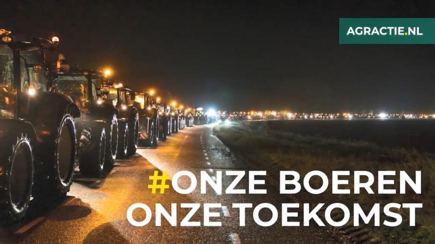 Screenshot van het filmpje van actiegroep Agractie.