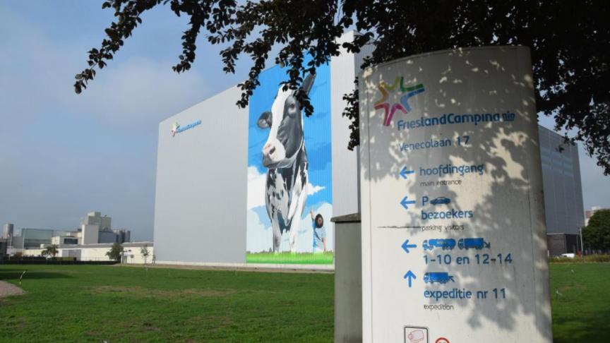FrieslandCampina maakt in Aalter (Oost-Vlaanderen) consumentenproducten.