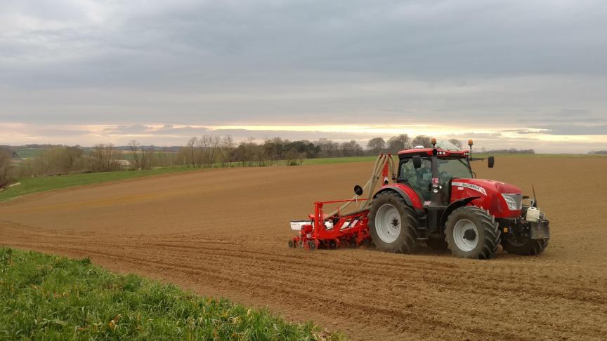 Diverse voorjaarsgewassen worden volop uitgezaaid en vragen de nodige gewasbescherming.