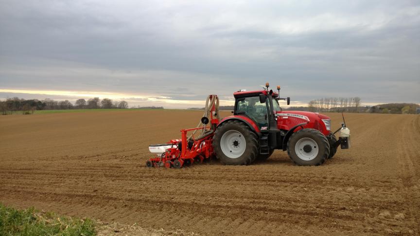 Bijna alle bieten zijn ingezaaid.