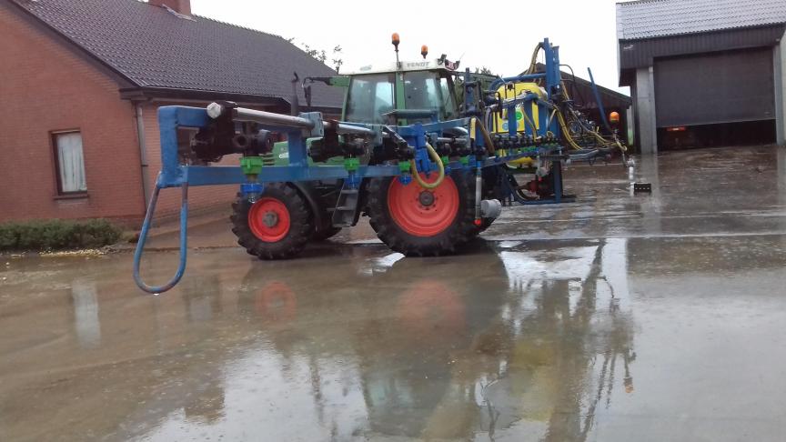 Alle in België gebruikte spuitapparatuur is onderworpen aan een driejaarlijkse verplichte keuring. Deze keuring werd ongeveer een maand opgeschort.