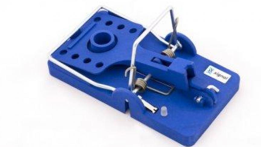 Xignal detecteert de status van de muizen- en rattenvallen.