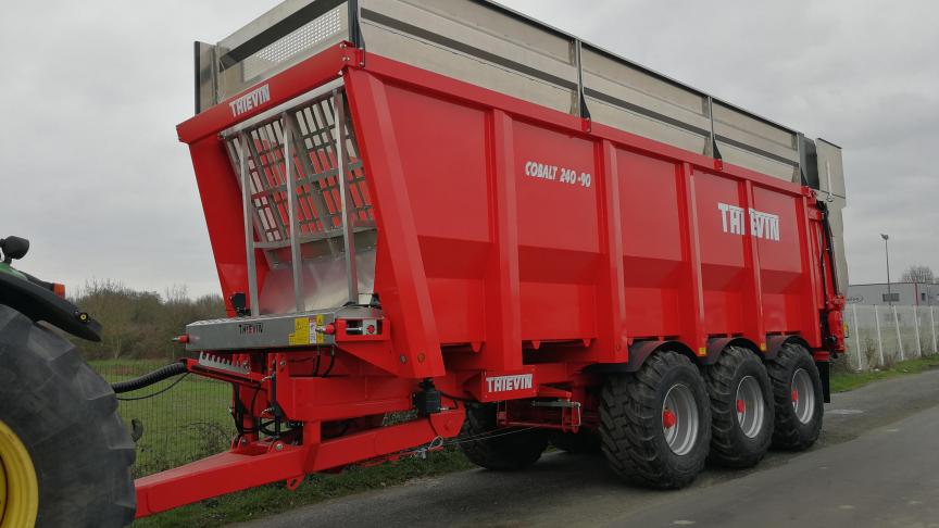 Voor lichtere producten kunnen de wagens uit de Cobalt reeks uitgevoerd worden met opzetschotten.