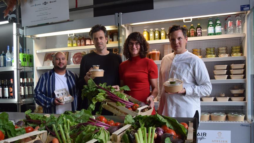 In Deli kan je terecht voor Belgische producten en gerechten van gerenommeerde restaurants.