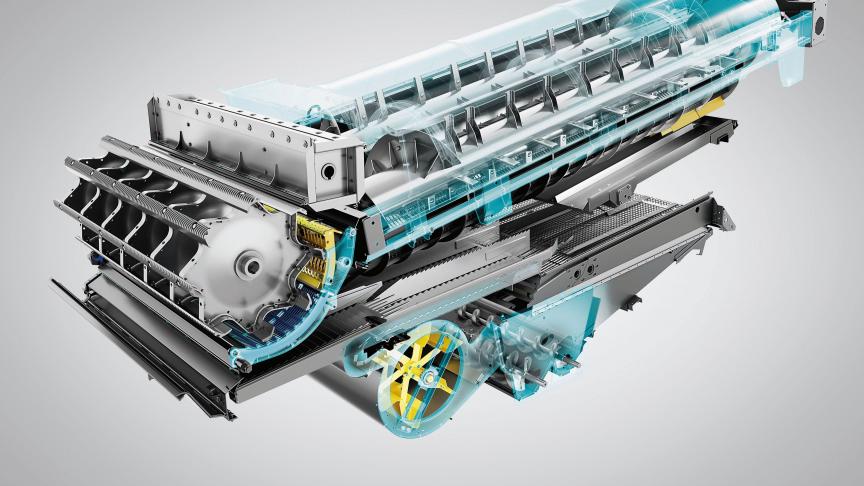 Overzicht van dors- afscheidings- en reinigingsorganen.