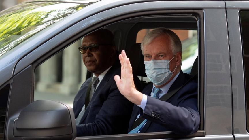 De Franse politicus Barnier is namens de EU hoofdonderhandelaar. Voorheen was Barnier onder meer Frans landbouwminister.